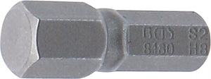 Bit | Längd 25 mm | Yttre sexkant 6,3 mm (1/4") | Inre sexkant 8 mm. BGS 8180