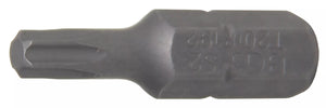 Bit | Längd 25 mm | Yttre sexkant 6,3 mm (1/4") | T-Profil (för Torx) T20. BGS 8192