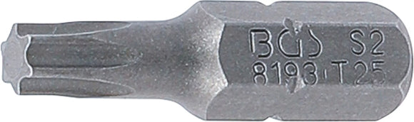 Bit | Längd 25 mm | Yttre sexkant 6,3 mm (1/4