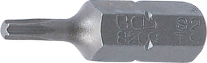 Bit | Längd 25 mm | Yttre sexkant 6,3 mm (1/4") | T-Profil (för Torx) T9. BGS 8209