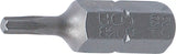 Bit | Längd 25 mm | Yttre sexkant 6,3 mm (1/4") | T-Profil (för Torx) T9. BGS 8209