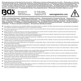 Adaptersats för ringspärrnyckel | 4 delar. BGS 8210