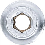 Bit-Adapter med spärrkula | Inre fyrkant 10 mm (3/8") | Inre sexkant 6,3 mm (1/4"). BGS 8225