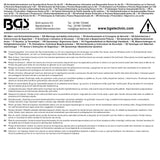 Hakmutternyckel | Yttre tappar | KM4. BGS 8337-4