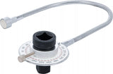 Vridvinkel-mätinstrument med magnetarm | 20 mm (3/4"). BGS 8439