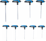 T-handtag-Nyckel-sats | T-Profil (för Torx) T10 - T50 | 9 delar. BGS 8485