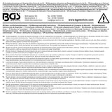 Bytespåsats | vit | för BGS 85200 | 5 delar. BGS Diy 85200-1