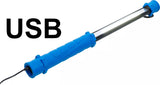 Laddningsbar LED-motorhuvbelysning med expanderhållare | 2 COB-LED arbetshandlampor. BGS 85306