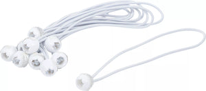 Elastiskt remset | med kula | 27 cm | 10 delar. BGS Diy 85525