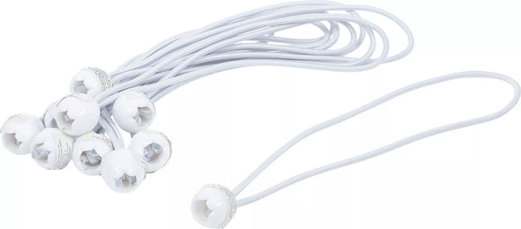 Elastiskt remset | med kula | 27 cm | 10 delar. BGS Diy 85525