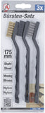 Borste-sats | 175 mm | 3 delar. BGS Diy 85811