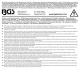 Trådborste-sats | Träskaft | 2-, 3-, 4-radig | 3 delar. BGS Diy 85815