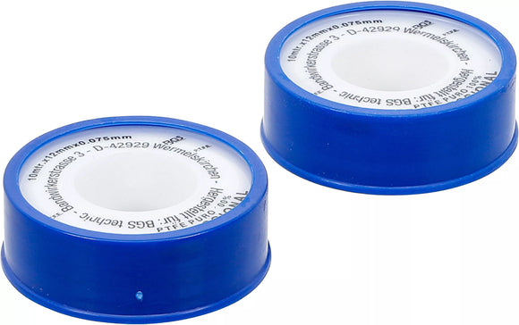 PTFE-Tätningsband | 10 m | 2 delar. BGS 8582