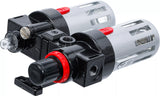 Tryckluft-filter / smörjarenhet med tryckregulator. BGS 8603