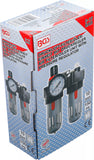 Tryckluft-filter / smörjarenhet med tryckregulator. BGS 8603