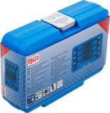 Bit-Insats-Sortiment | 6,3 mm (1/4") | T-Profil (för Torx) med kulhuvud T10 - T40 | 7 delar. BGS 8618