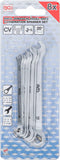 U-ringnyckel-sats | Mini-utförande | 4 - 10 mm | 8 delar. BGS 8646