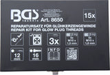 Reparationssats för Glödstiftsgänga | M10 x 1,0 mm. BGS 8650