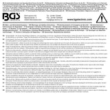 Stålrörs-Förslutningsklämma-sats | 4 delar. BGS 8705