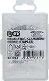 Reparation-Clips | V-Form | Ø 0,6 mm | 100 delar. BGS 873-8