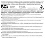 Låsklammer | för BGS 8774 | 10 st.. BGS 8774-1