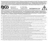 Slangkopplingssortiment | bränsletåligt | 8 mm | 8 delar. BGS 8790-8