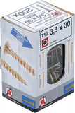 Universalskruv | T-Profil (för Torx) T10 | 3,5 x 30 mm | 200 st.