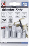 Adaptersats | 4 delar. BGS Diy 8808