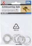 Nyckelring-sortiment | 20 delar. BGS Diy 88127