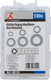 Brickor-Sortiment | Ø 4 - 12 mm (innerdiameter) | 130 delar. BGS Diy 88133