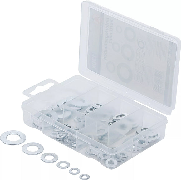 Brickor-Sortiment | Ø 4 - 12 mm (innerdiameter) | 130 delar. BGS Diy 88133