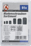 Stoppskruv-sortiment | 91 delar. BGS Diy 88156