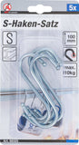 S-krok-sats | 100 mm | 5 delar