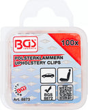 Klädselclips | 100 delar. BGS 8873