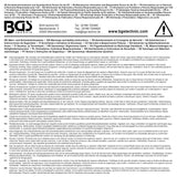 Bränslefilter-Verktyg för Diesel JTD / CDTi / DDiS / TiD / VCDi / Hdi. BGS 8935