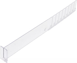 Plast-skiljare | transparent | 285 / 480 x 60 mm. BGS 89956