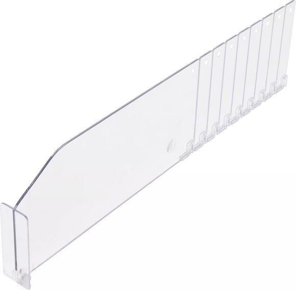 Plast-skiljare | transparent | 285 / 480 x 120 mm. BGS 89957