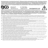 Verkstadsvagninlägg 1/6: Special-Insatser för Vinkel-Rörkopplingar | 5 delar. BGS 9089