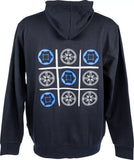 BGS® Sweatjacka med huva | Storlek XL. BGS 91004