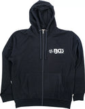 BGS® Sweatjacka med huva | Storlek XL. BGS 91004