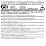 Tätningsring-Sortiment | Metall | Med gummi-tätningsvulst | 150 delar. BGS 9306