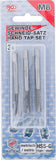 Gängtapp-sats | för-, mellan- och färdigskärare | HSS-G | M8 x 1,25 | 3 delar. BGS 934