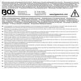 Genomstickbar bit- och hylsnyckel-sats | 44 delar. BGS 9366