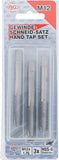 Gängtapp-sats | för-, mellan- och färdigskärare | HSS-G | M12 x 1,75 | 3 delar. BGS 936