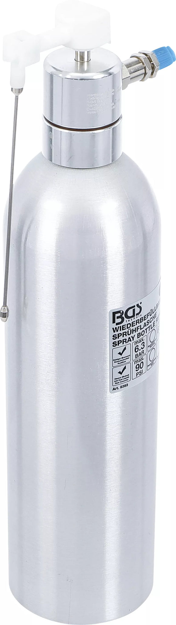Tryckluft-Sprutflaska | Aluminiumutförande | 650 ml. BGS 9393
