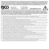Fjäderband-Slangklämmor-Sortiment | 80 delar. BGS 9475