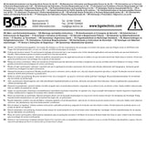 Skrapblad | för BGS 85816 | 5 delar. BGS Diy 9505