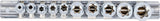 Hylsa-sats E-Profil | 6,3 mm (1/4") / 10 mm (3/8") | E4 - E16 | 10 delar. BGS Diy 9548