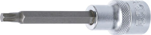 Bit-Insats | Längd 100 mm | Inre fyrkant 12,5 mm (1/2") | T-Profil (för Torx) T35. BGS 9628