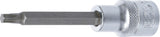 Bit-Insats | Längd 100 mm | Inre fyrkant 12,5 mm (1/2") | T-Profil (för Torx) T35. BGS 9628